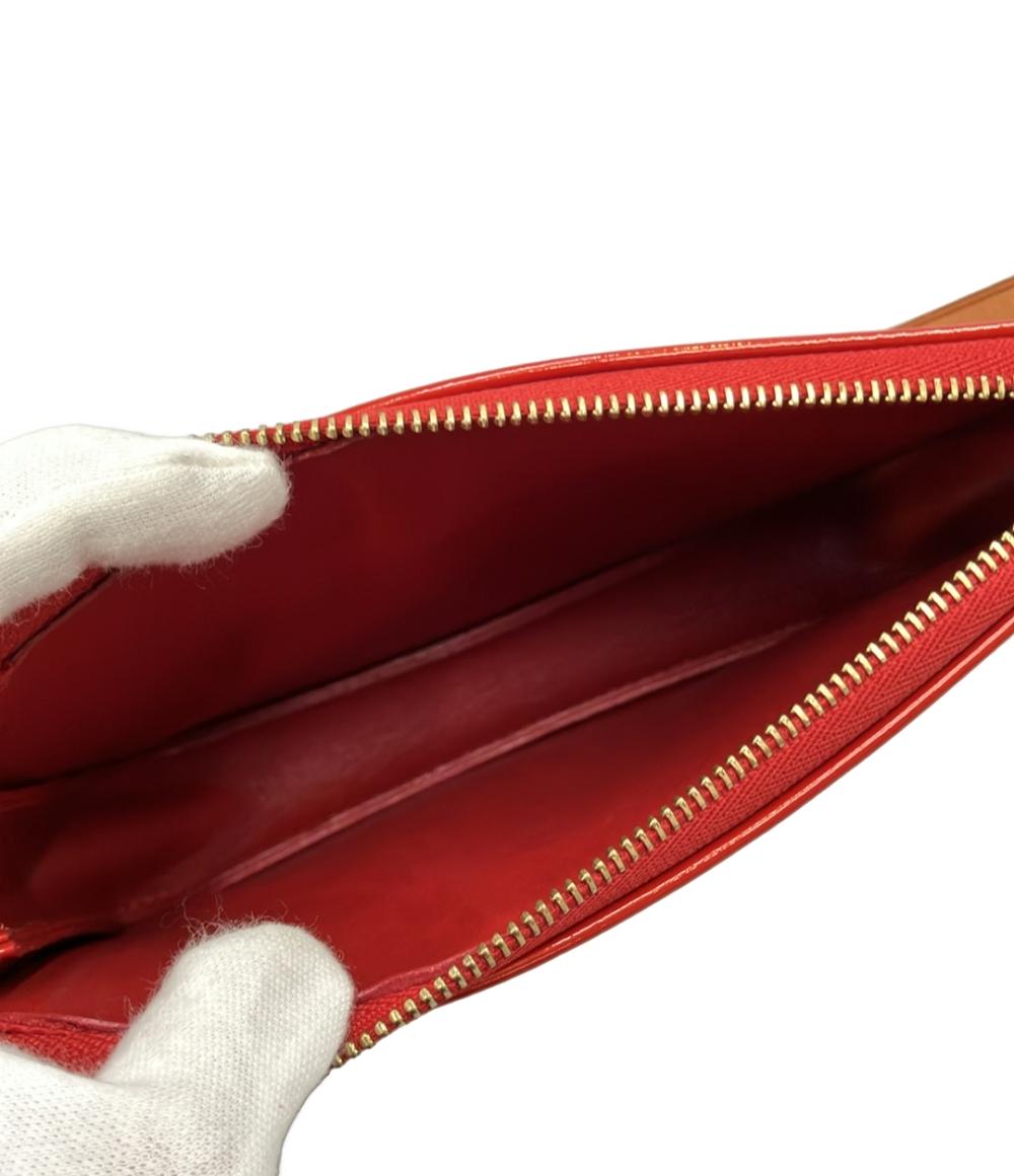 訳あり ルイ・ヴィトン ハンドバッグ アクセサリーポーチ レキシントン ヴェルニ M91132 レディース LOUIS VUITTON