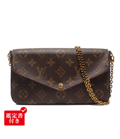 LOUIS VUITTON チェーンショルダーバッグ チェーンウォレットバッグ 斜め掛け ポシェット フェリシー モノグラム M81896 レディース ルイ・ヴィトン