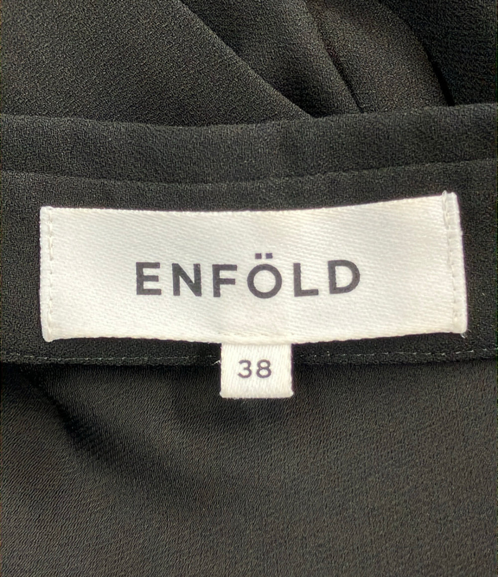 ENFOLD 半袖 ワンピース 300FA133-1570 レディース SIZE 38 エンフォルド