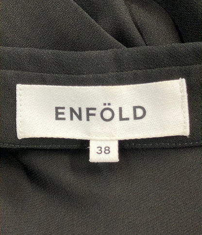 ENFOLD 半袖 ワンピース 300FA133-1570 レディース SIZE 38 エンフォルド