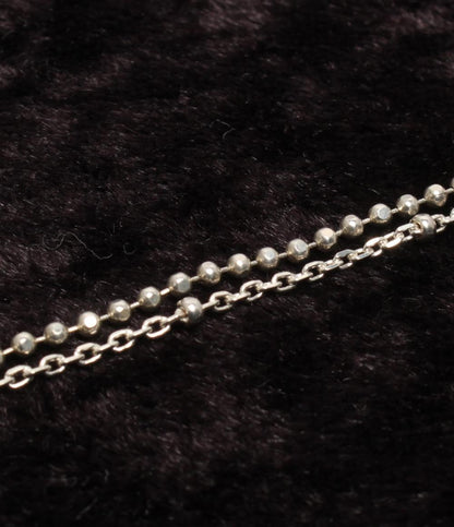 4℃ ブレスレット SV ハートモチーフ ボールチェーン レディース ヨンドシー