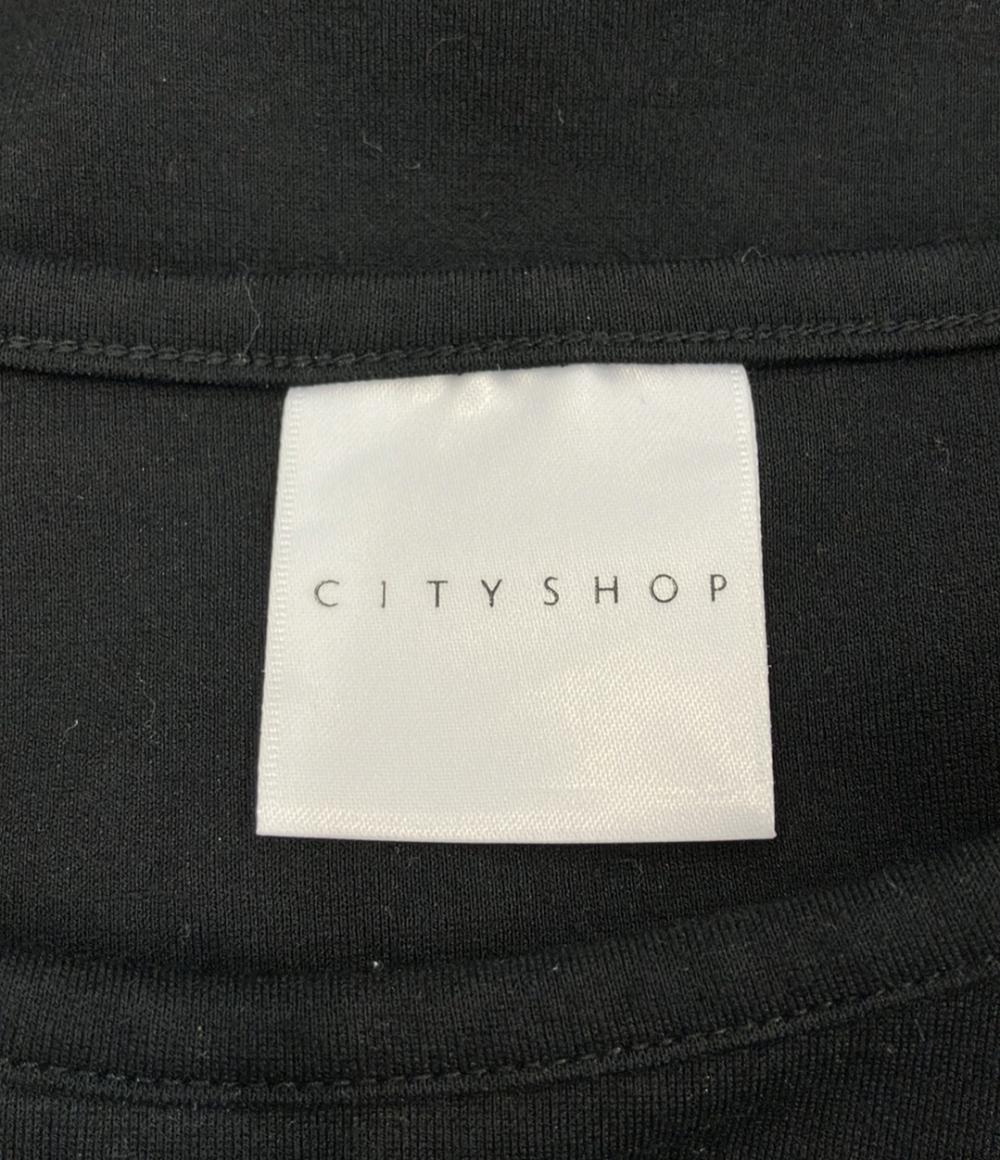 美品 シティショップ 長袖ワンピース 23-040-042-8210-4-0 レディース SIZE 36 (XS) CITYSHOP