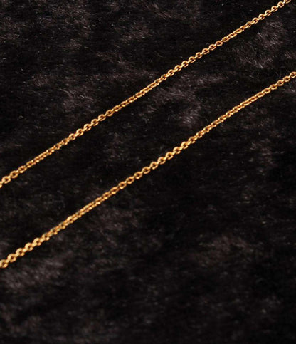 美品 ネックレス K18 パール 8.6mm レディース