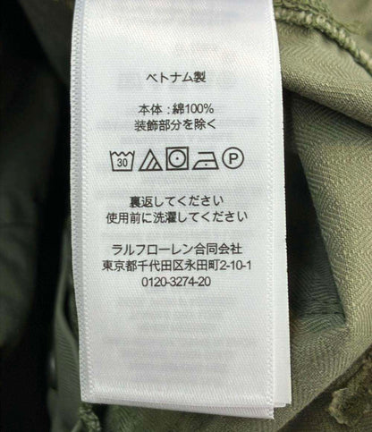 美品 RRL ヘリンボーンツイル カーゴパンツ レディース メンズ SIZE 26 (M) ダブルアールエル