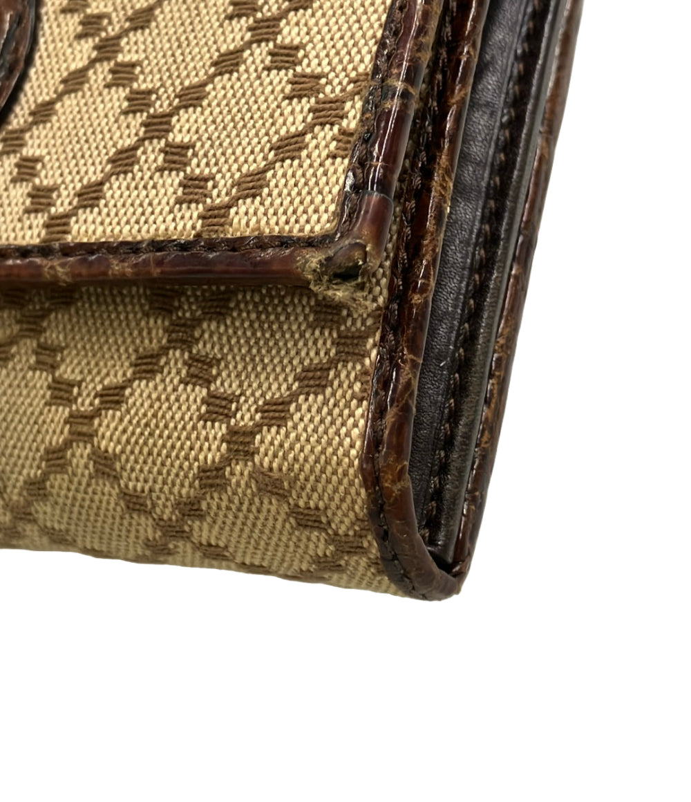 GUCCI 長財布 ディアマンテ柄 ホースビット 245756 3661 レディース グッチ