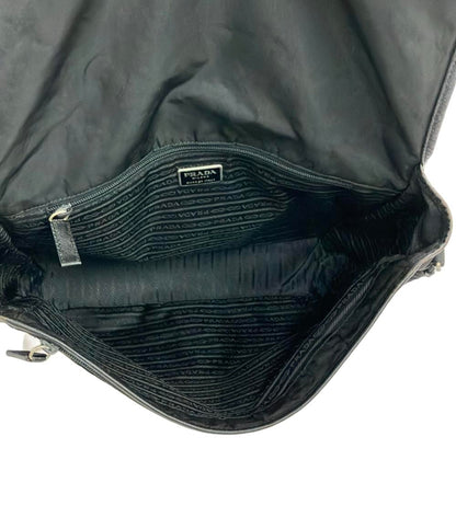 PRADA ショルダーバッグ 斜め掛け ナイロン レザー V158X メンズ プラダ