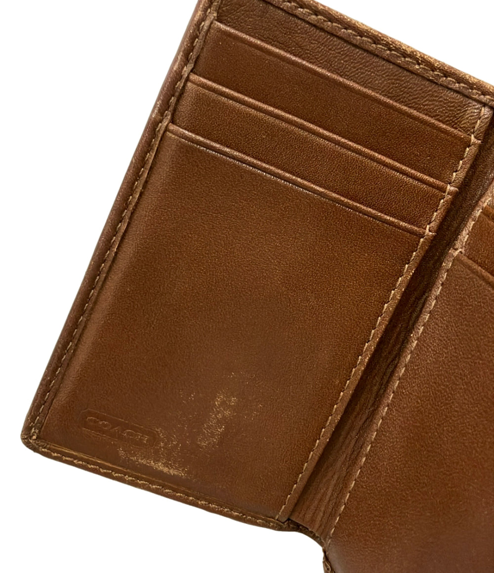 COACH 三つ折り財布 ミニシグネチャー レディース コーチ