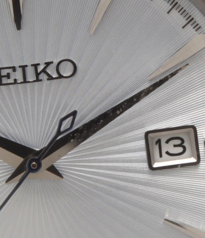 SEIKO 腕時計 プレサージュ PRESAGE 自動巻き シルバー 4R35-01T0 メンズ セイコー