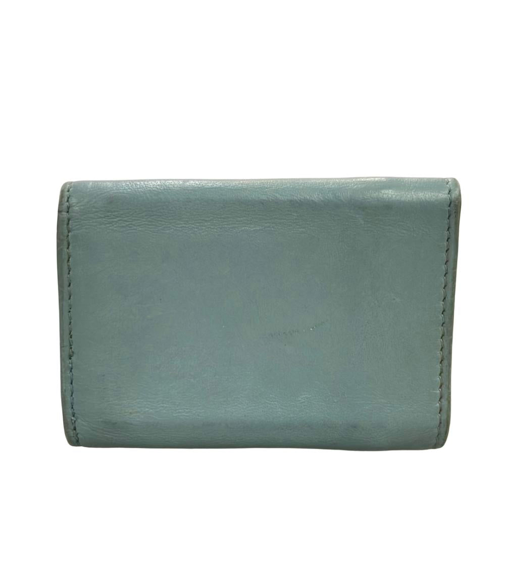 BALENCIAGA 三つ折り財布 レザー ペーパーミニ 391446 4005 レディース バレンシアガ