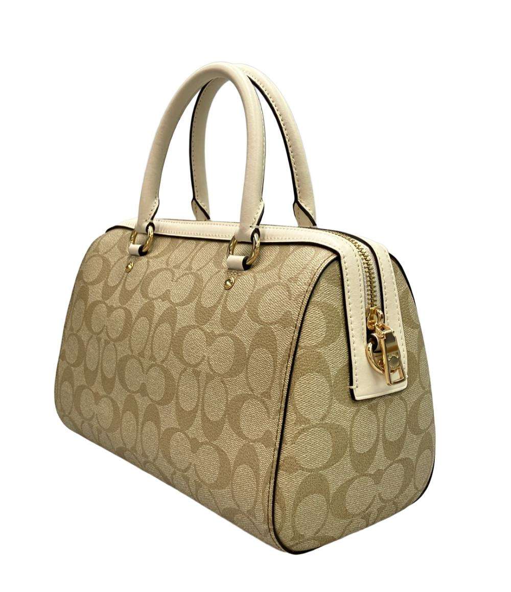 美品 COACH 2way ハンドバッグ ショルダーバッグ 斜め掛け シグネチャー F83507 レディース コーチ