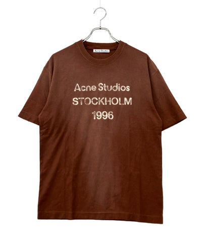 Acne Studios 半袖Tシャツ スプレーヴィンテージ 加工 ロゴ FN-UX-TSHI000013 メンズ SIZE XXS アクネ ストゥディオズ