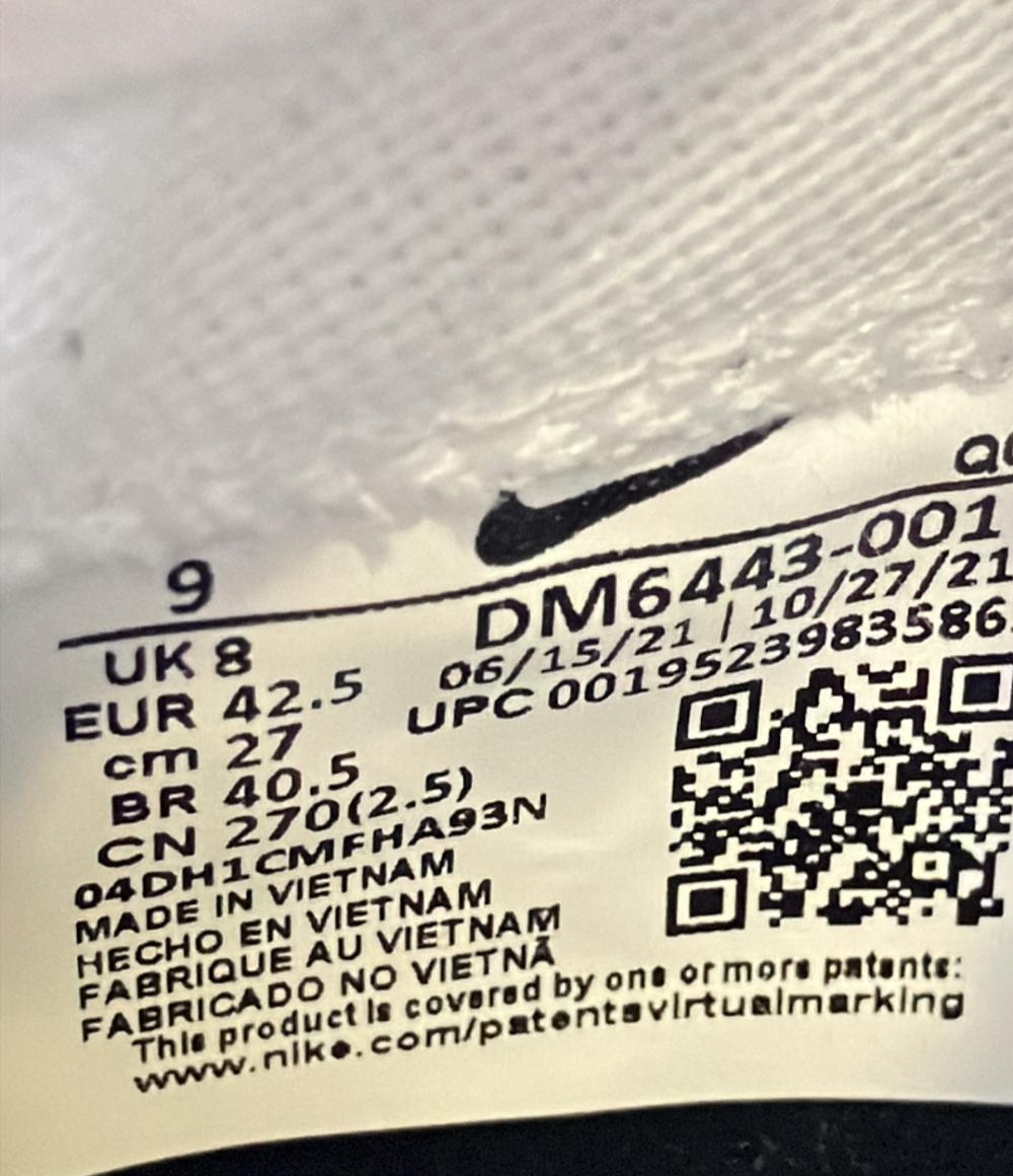 ナイキ ローカットスニーカー SACAIコラボ BLAZER LOW DM6443-001 メンズ SIZE 27 (L) NIKE