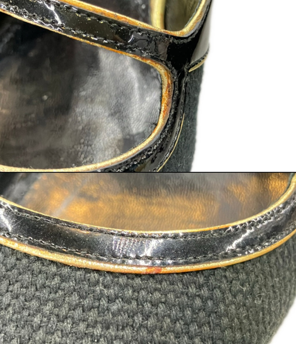 LOUIS VUITTON パンプス レディース SIZE 37 (24.5cm) ルイ・ヴィトン