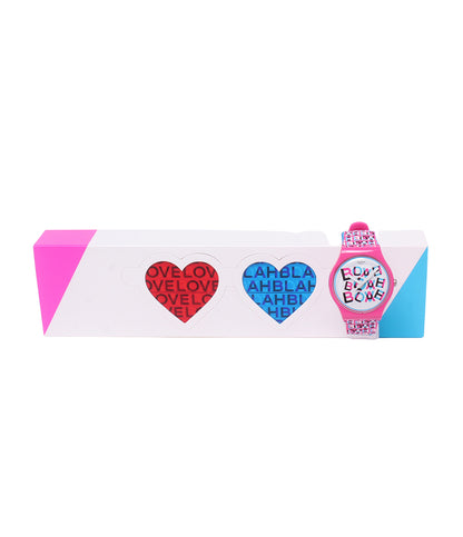 Swatch 腕時計 LOVE＆BLAH クオーツ レディース メンズ スウォッチ