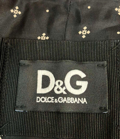 DOLCE&GABBANA レザージャケット ラムスキン ボンバージャケット インポート RB0842 レディース SIZE 54 (XXL) ドルチェアンドガッバーナ