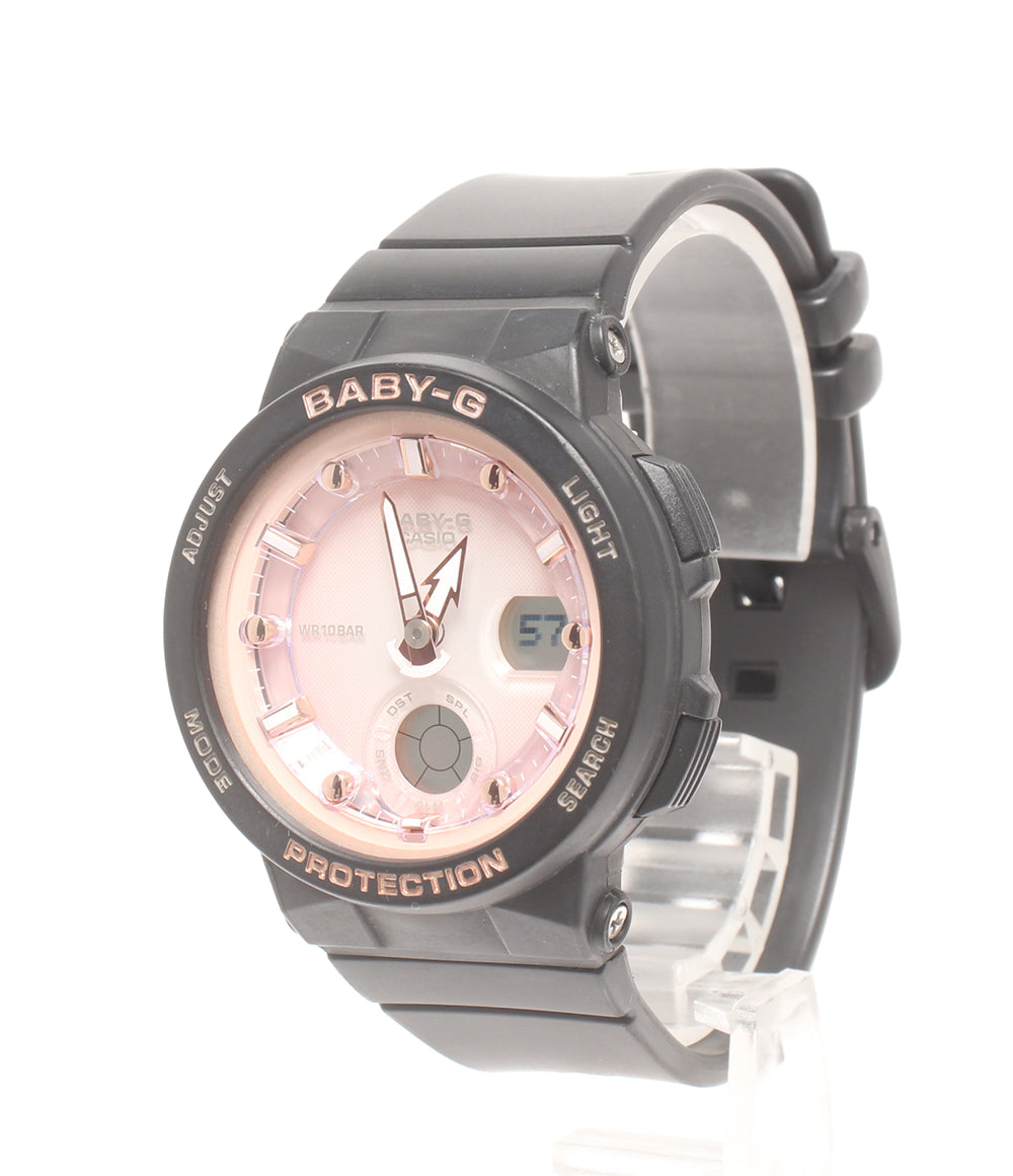 美品 CASIO 腕時計 ビーチトラベラー Baby-G クオーツ ピンク BGA-250 レディース メンズ カシオ