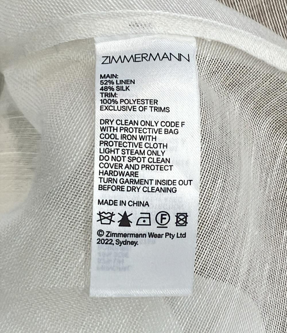 ZIMMERMANN 長袖 ブラウス インナーキャミ付き レディース SIZE 4 ジマーマン