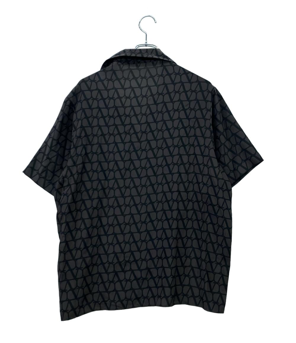 美品 VALENTINO 半袖シャツ ロゴ メンズ SIZE 44 (M) ヴァレンティノ