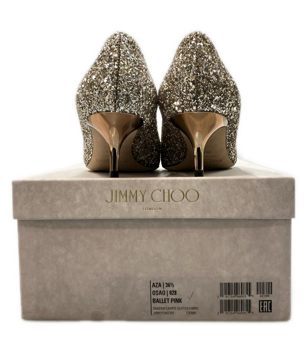 Jimmy Choo ポインテッドトゥグリッターパンプス AZA レディース SIZE 36 1/2 (23.5cm) ジミーチュウ