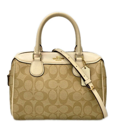 COACH 2way ハンドバッグ ショルダーバッグ 斜め掛け シグネチャー F32203 レディース コーチ