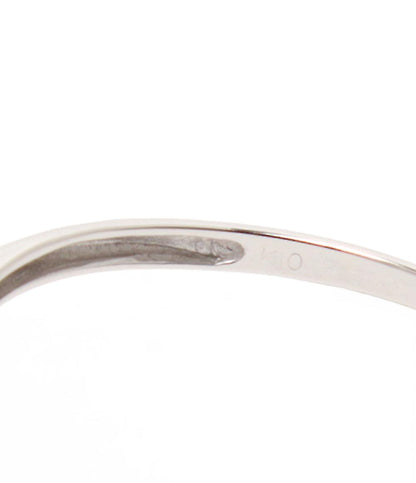 美品 リング 指輪 K10 アメジスト フラワーモチーフ レディース SIZE 19号