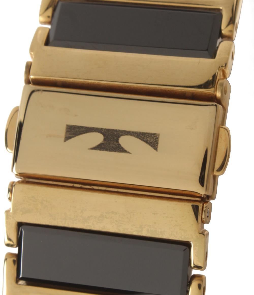 TECHNOS 腕時計 クオーツ ブラック T9137 メンズ テクノス