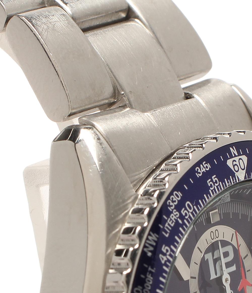 SEIKO 腕時計 ANAコラボ クオーツ ブルー 7T92-0CF0 メンズ セイコー