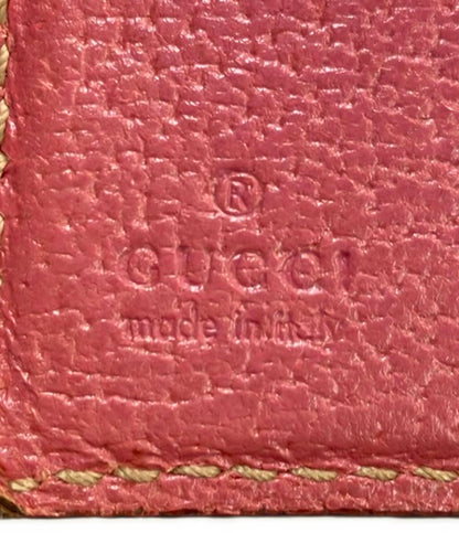 GUCCI ダブルホック 二つ折り財布 レザー GGキャンバス 154117 0416 レディース グッチ