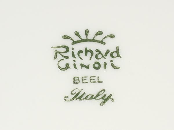 美品 Richard Ginori プレート 皿 25cm ベッキオホワイト リチャードジノリ