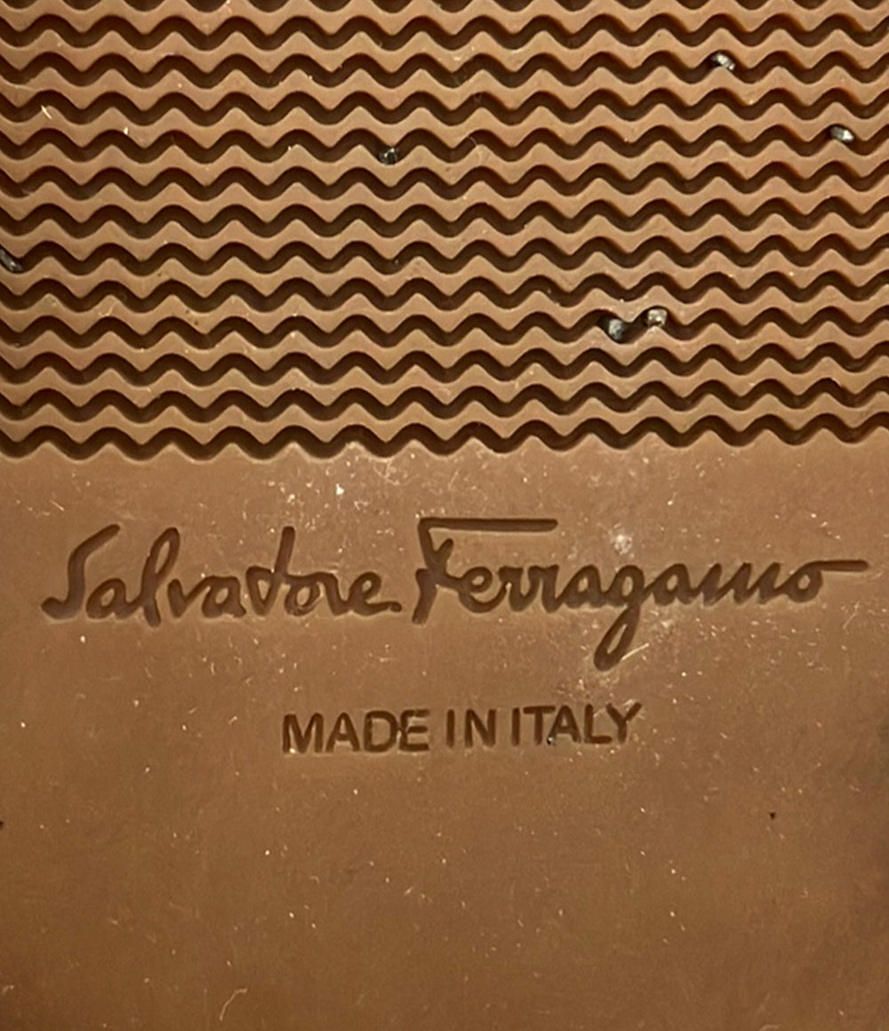 Salvatore Ferragamo ミドルカットスニーカー EJ0489 メンズ SIZE 9 サルヴァトーレフェラガモ