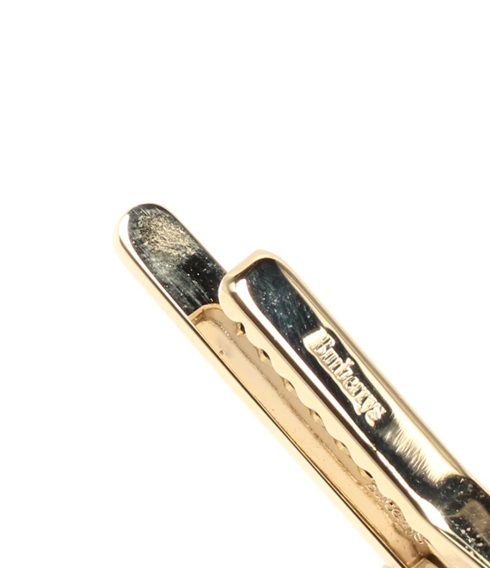 美品 Burberrys タイピン タイバー カフス チェック柄 2点セット メンズ バーバリーズ