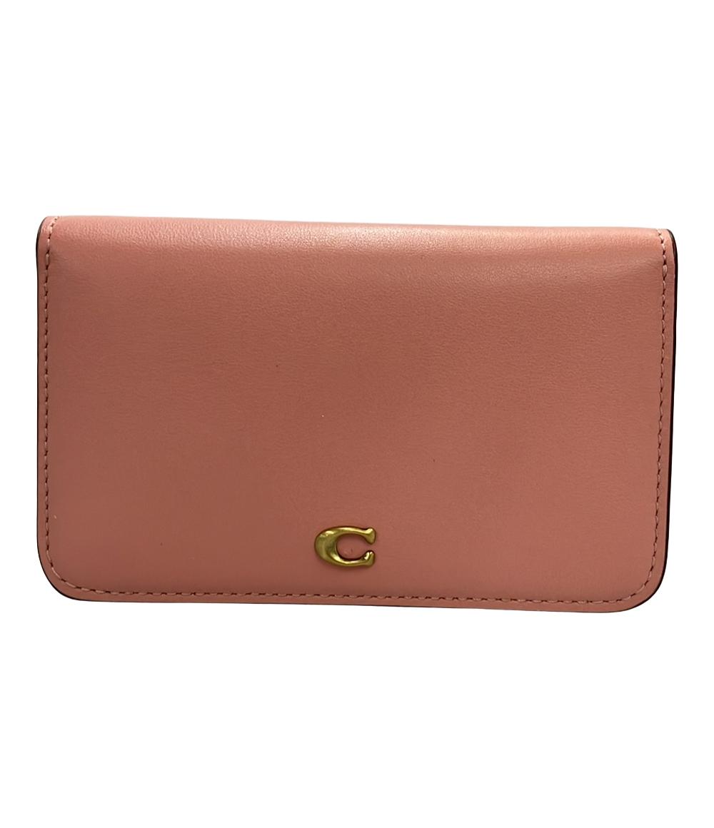 コーチ 二つ折りコインケース カードケース レザー C5358 レディース COACH
