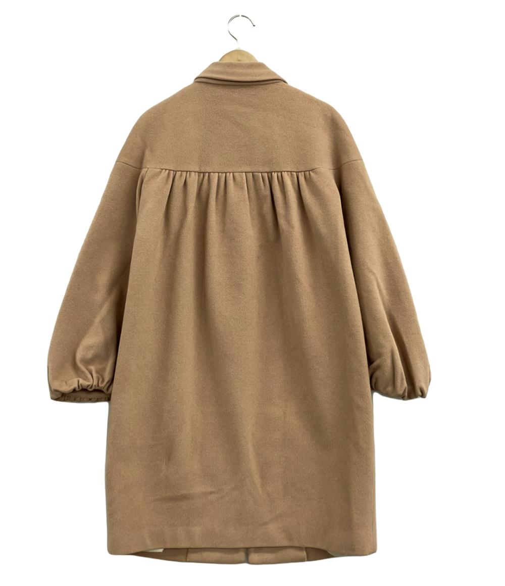 【マルティニーク】✨極美品✨フーディーコート　ウール100% 茶色　ゆったり l’heritage martinique/レリタージュ マルティニーク】ウール