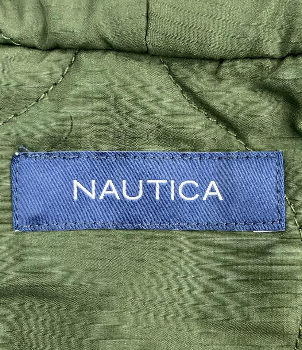 美品 NAUTICA 中綿ジャケット カモフラ柄 メンズ SIZE XL ノーティカ