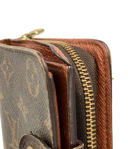 LOUIS VUITTON 二つ折り財布 コンパクトジップ モノグラム M61667 レディース ルイ・ヴィトン