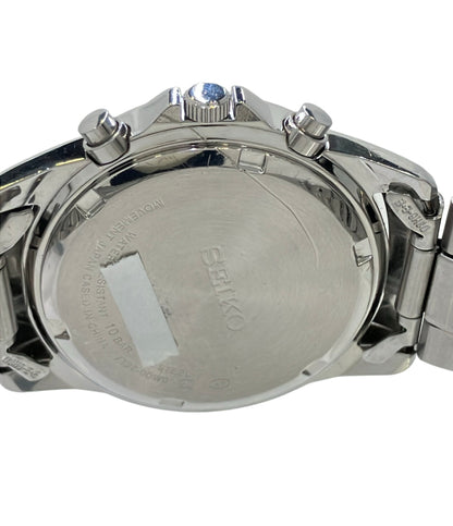 SEIKO 腕時計 クオーツ ブラウン 7T92-0DW0 メンズ セイコー