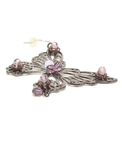 ANNA SUI ピアス バタフライモチーフ 蝶モチーフ レディース アナスイ