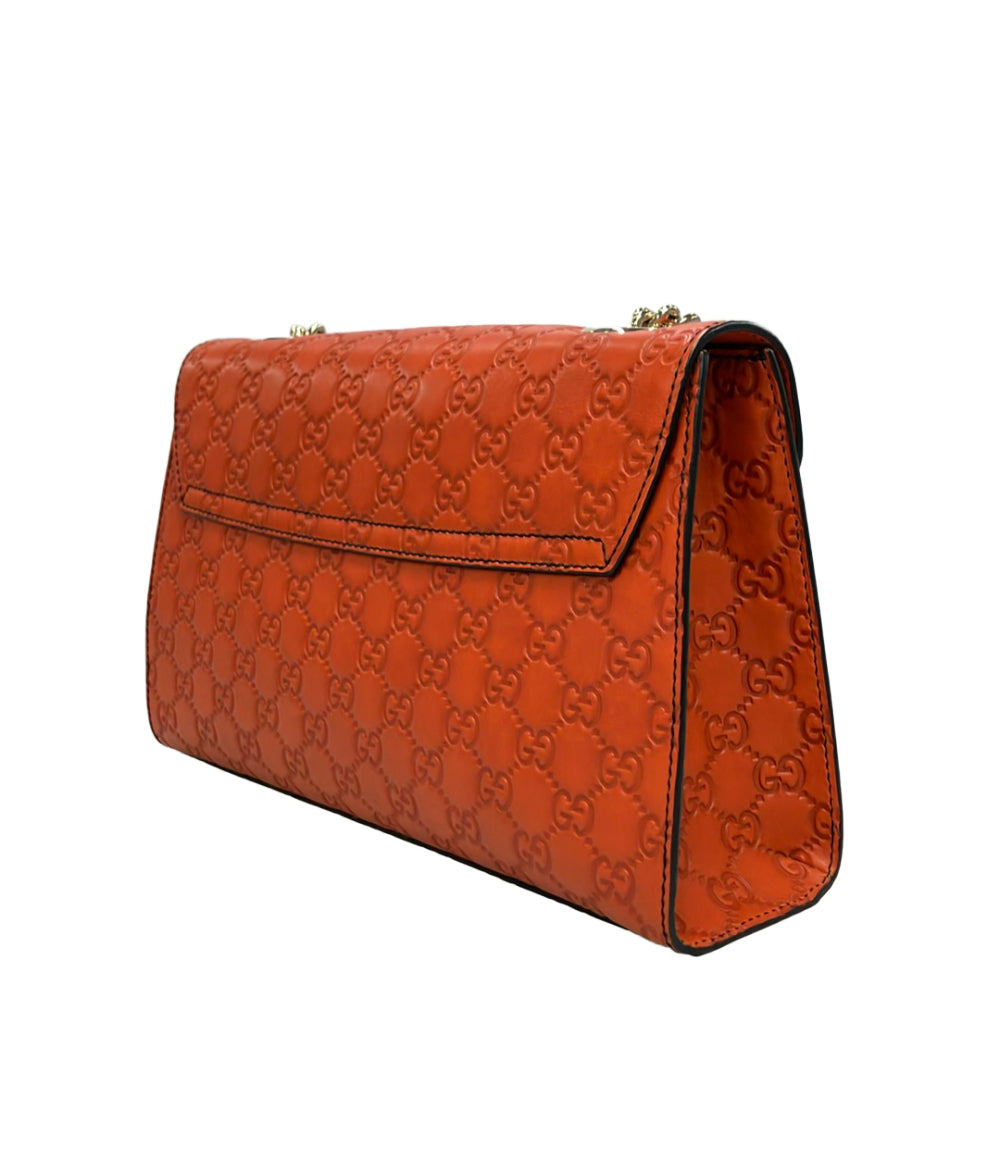 美品 GUCCI チェーンショルダーバッグ 肩掛け エミリー グッチシマ 295402 213317 レディース グッチ
