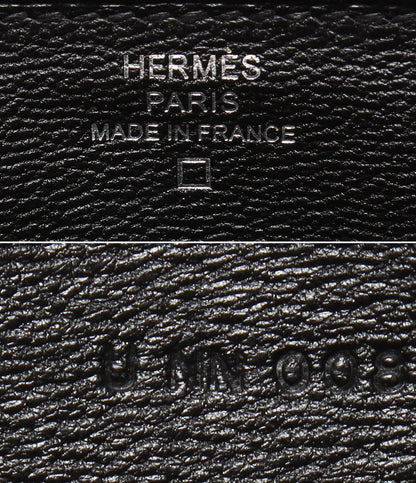 HERMES ラウンドファスナー長財布 クロコダイル アリゲーター シルバー金具 U刻印 アザップ ロング クラシック レディース メンズ エルメス