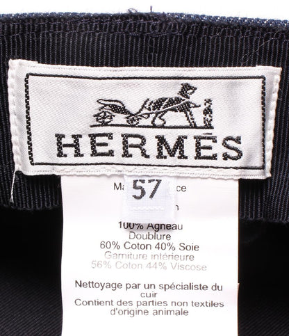 エルメス キャスケット ウォーバン レディース SIZE 57 HERMES