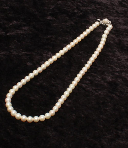 ネックレス SV パール 6.5-7.0mm レディース