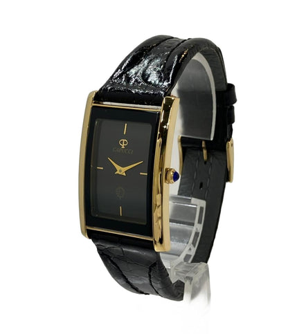 美品 CAPUCCI 腕時計 クオーツ ブラック CP-9265 レディース メンズ カプッチ