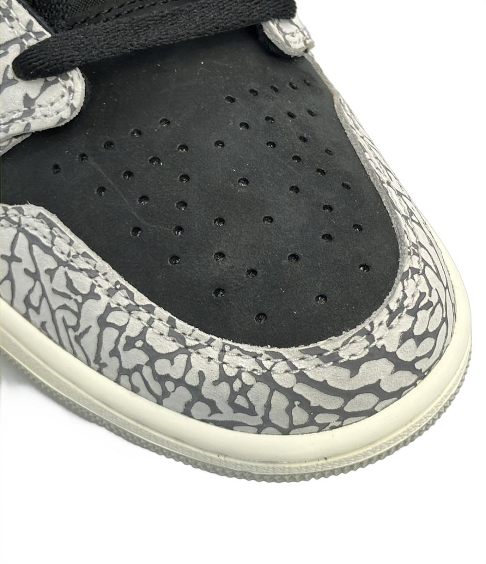 美品 NIKE ローカットスニーカー AIR JORDAN 1 RETRO LOW OG CZ0790-001 メンズ SIZE 27.5 (L) ナイキ