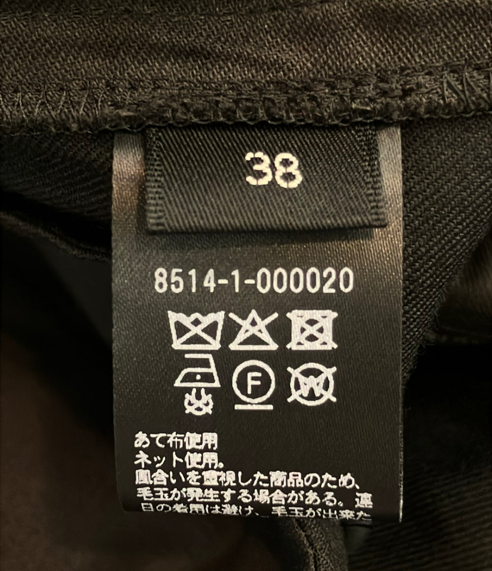 CoNTE バックゴム ラップ ワイドパンツ レディース SIZE 38 コンテ