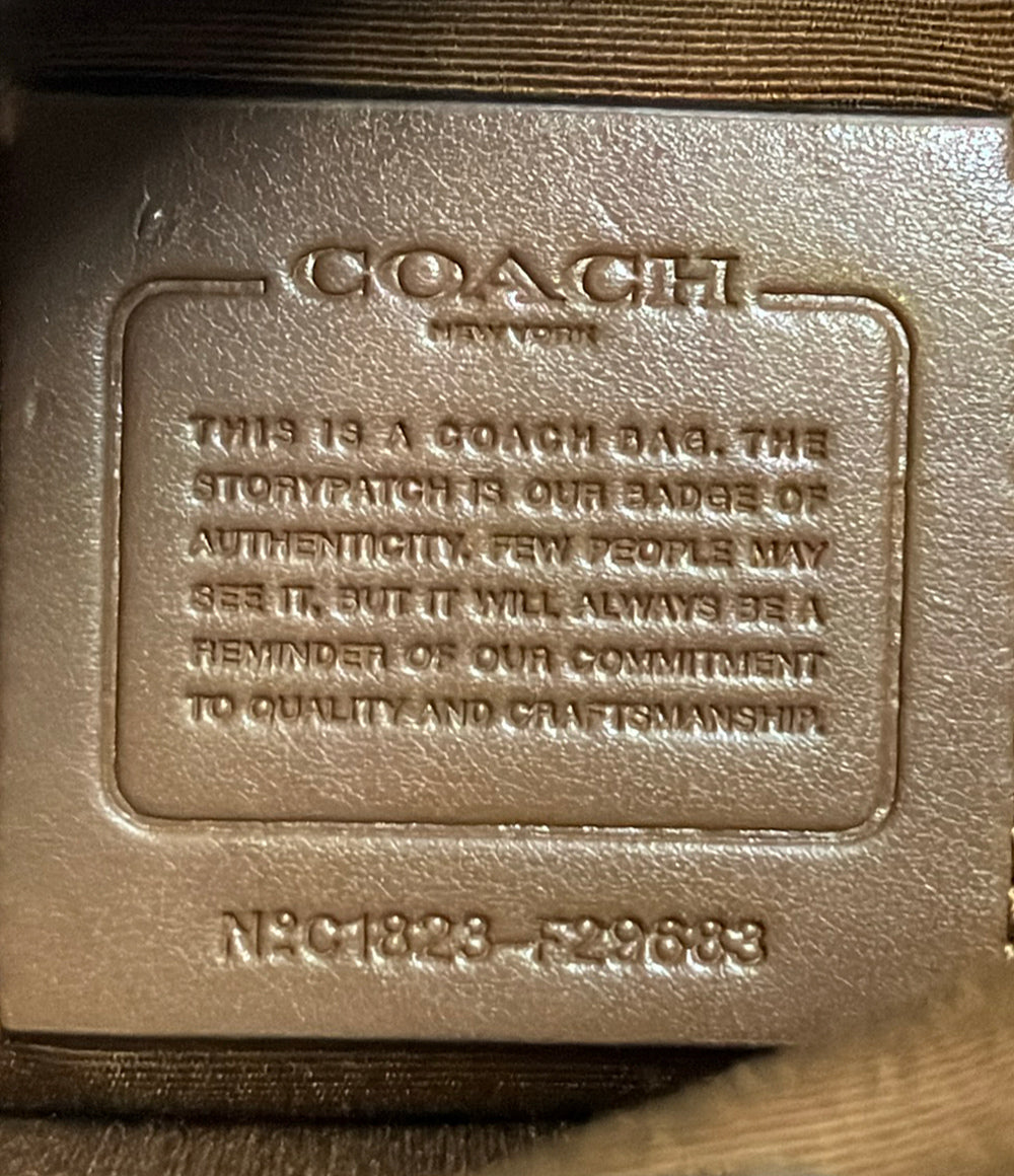 COACH ハンドバッグ セージ キャリーオール シグネチャー F29683 レディース コーチ