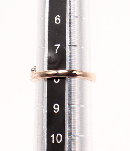 美品 Samantha Tiara リング 指輪 K18 ダイヤ 0.05ct クラウンモチーフ レディース SIZE 8号 サマンサティアラ