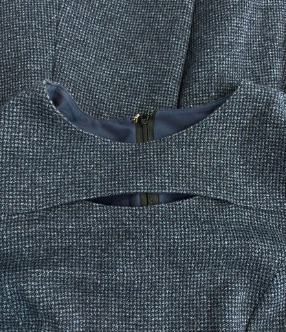 ANAYI 長袖 パターンジャージースリットワンピース レディース SIZE 34 アナイ