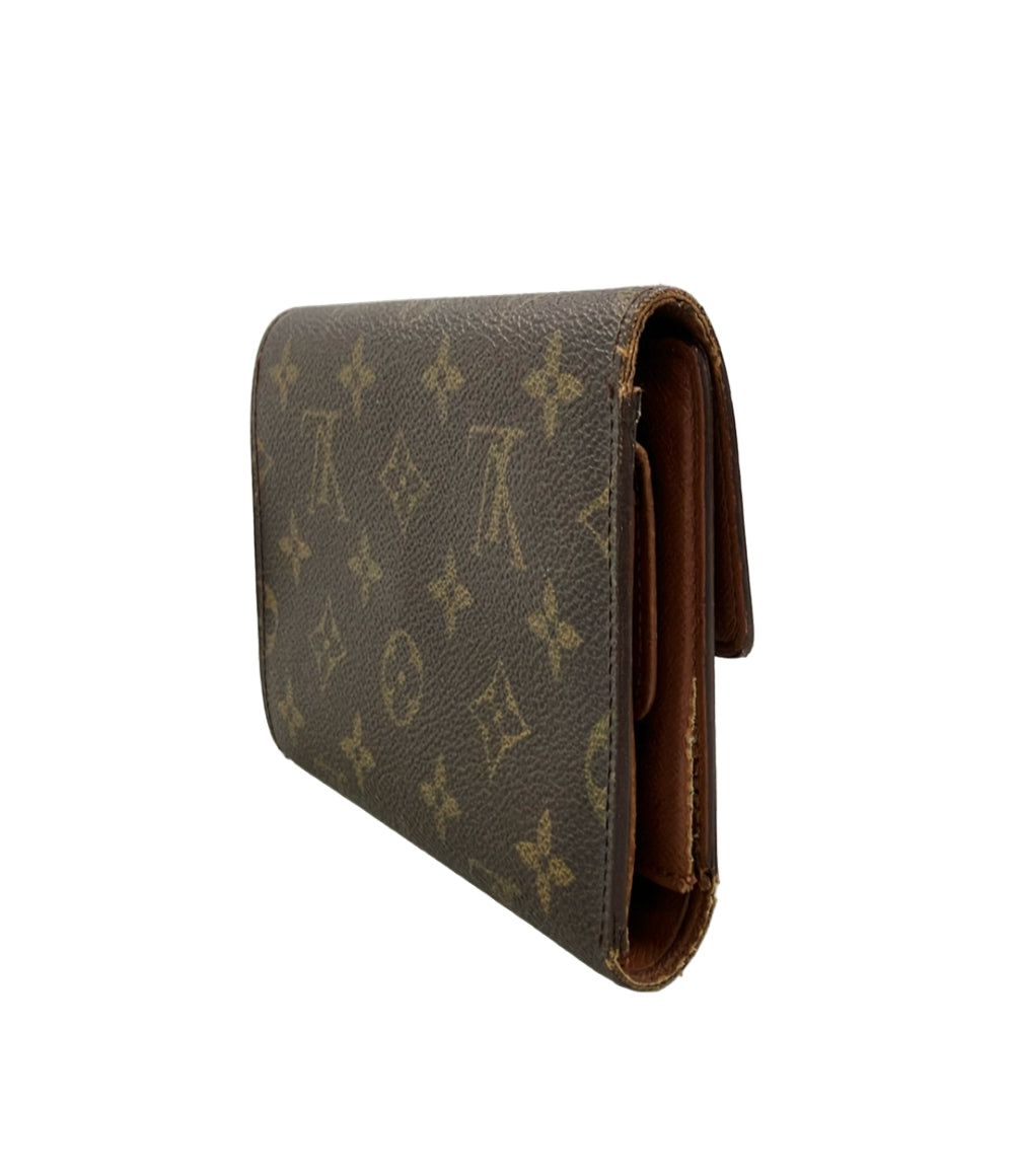 訳あり LOUIS VUITTON 三つ折り財布 ポルトトレゾール エテュイ パピエ