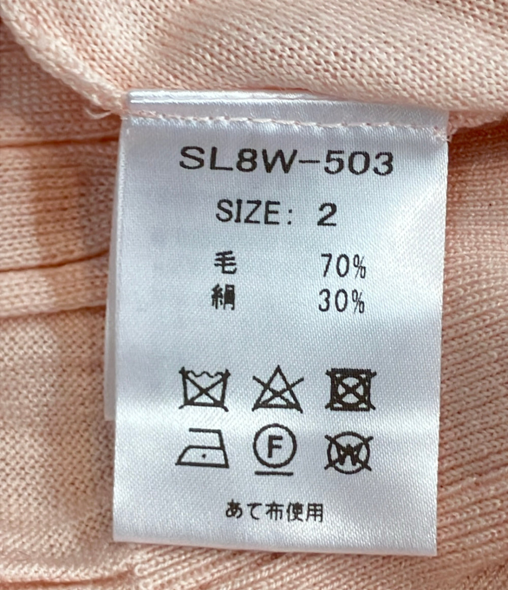 SLOANE 長袖 ニット 襟付きプルオーバー レディース SIZE 2 スローン