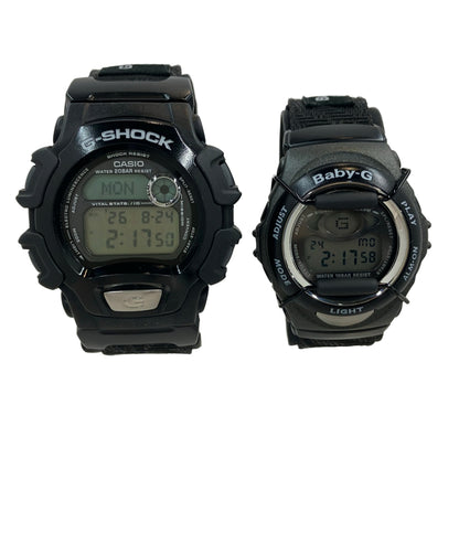 CASIO 腕時計 ペアウォッチ G-SHOCK Baby-G 1998ラバーズコレクション 天使と悪魔 クオーツ レディース メンズ カシオ